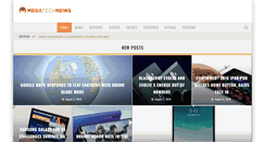 Desktop Screenshot of megatechnews.com